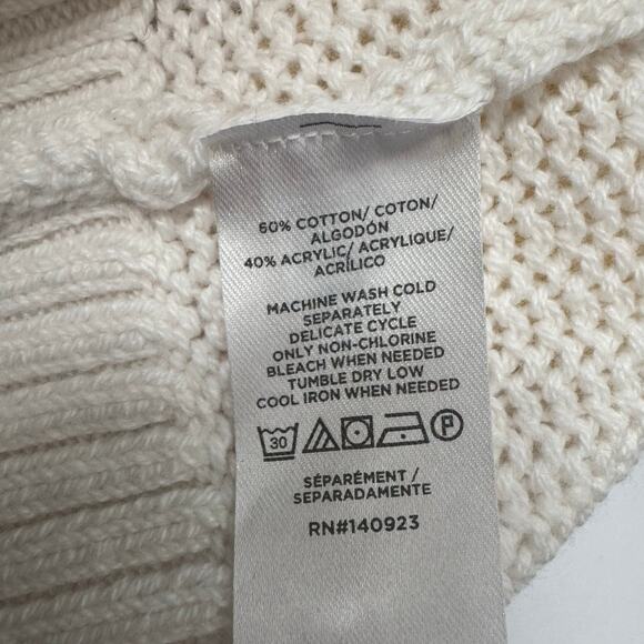 NEW LOFT Women's Multicolor Striped Long Sleeve Knit Pullover Jumper Sweater M - Picture 5 of 7